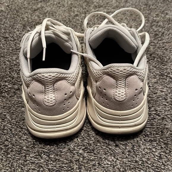 Adidas Yeezy Gray and Cream Sneakers - Picture 2 of 4